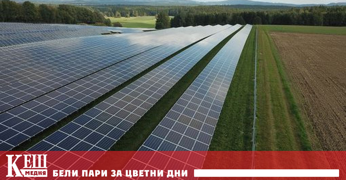 Инсталацията е базирана на монокристални соларни модули с КПД 20