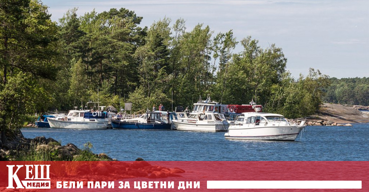 Разположено в източния Фински залив в Балтийско море малкото гористо