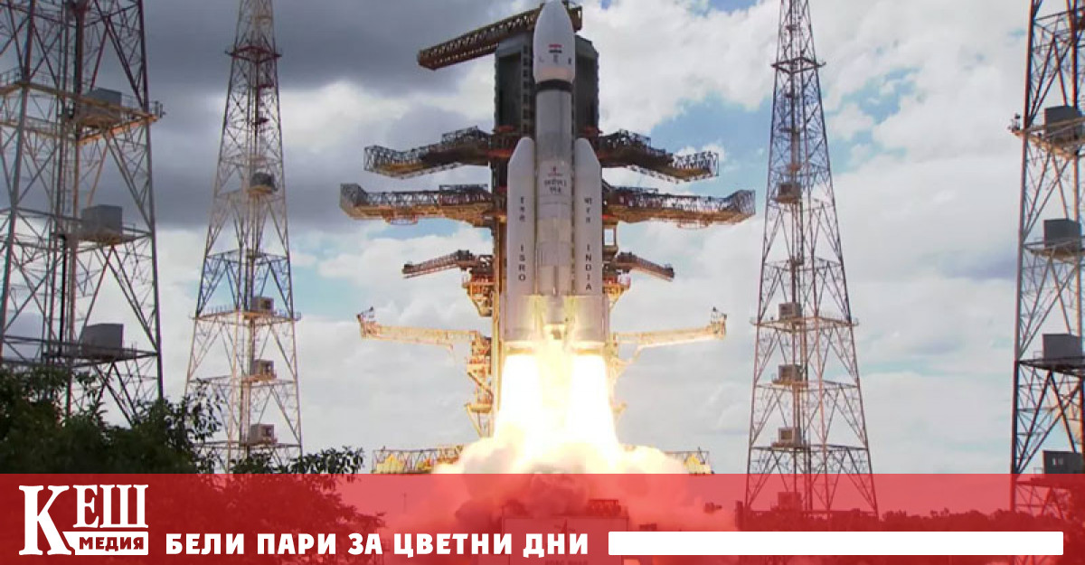 Вчера лунната станция Chandrayan 3 излетя в космоса сега тя