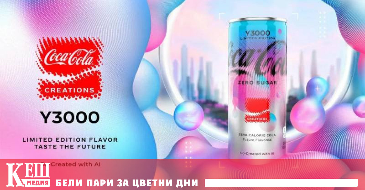 Новият вкус наречен Coca Cola Y3000 Zero Sugar има за