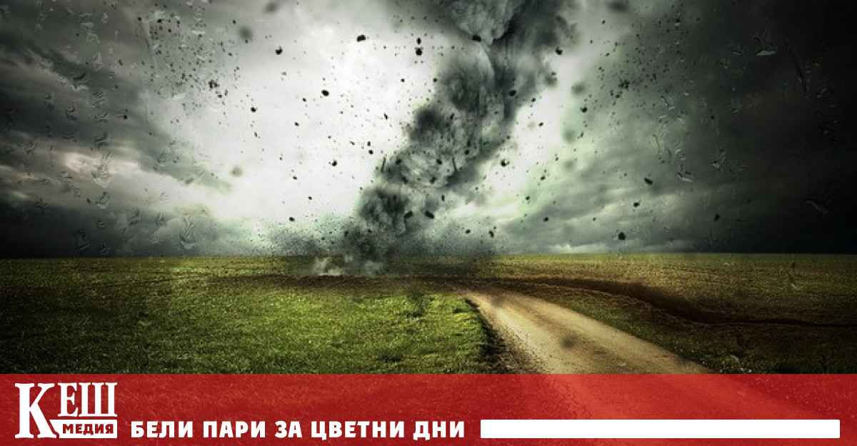 Глобалното затопляне причинява повече вредни ветрове по време на гръмотевични