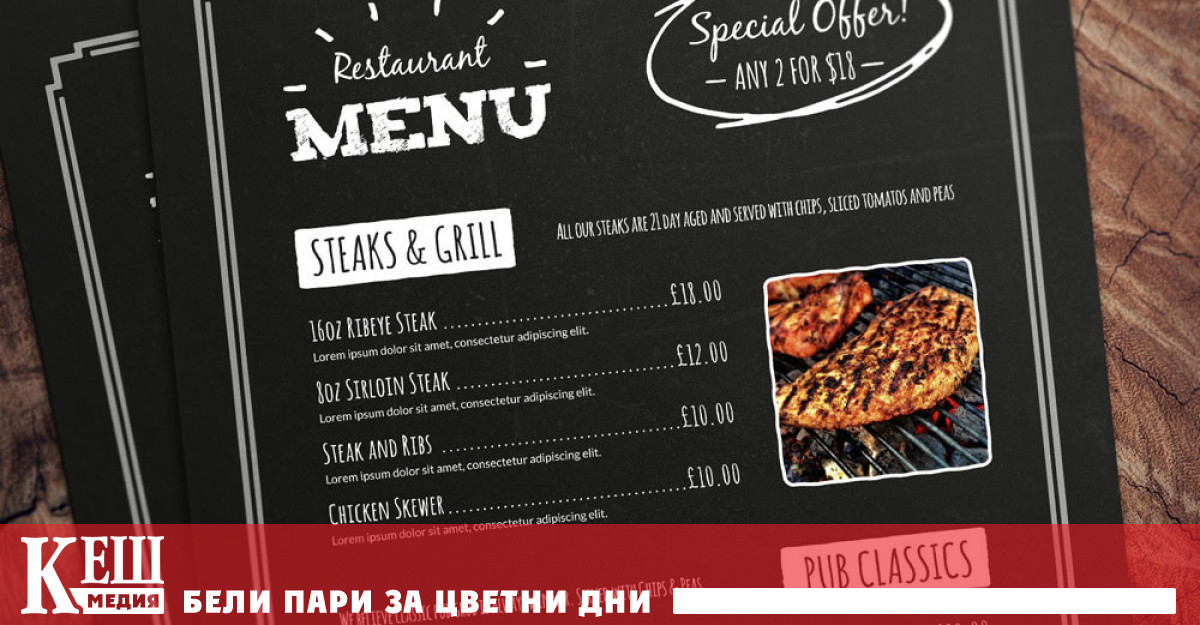 От днес турското правителство задължава собствениците на ресторанти кафенета и