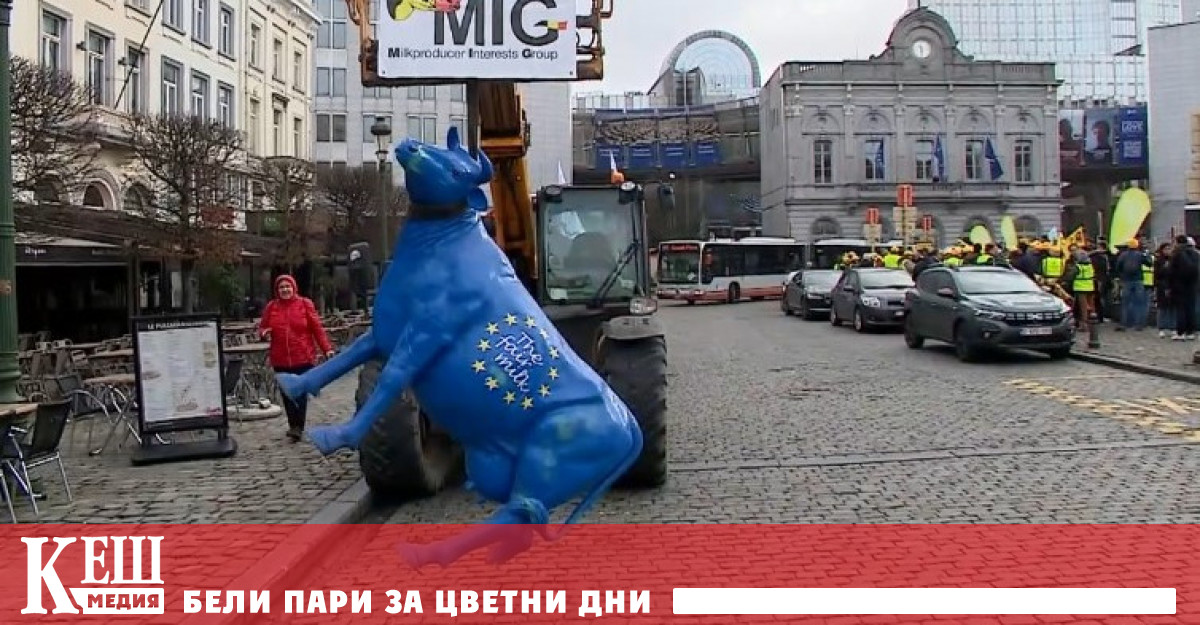 За да изразят възмущението си от екологичната и търговската политика