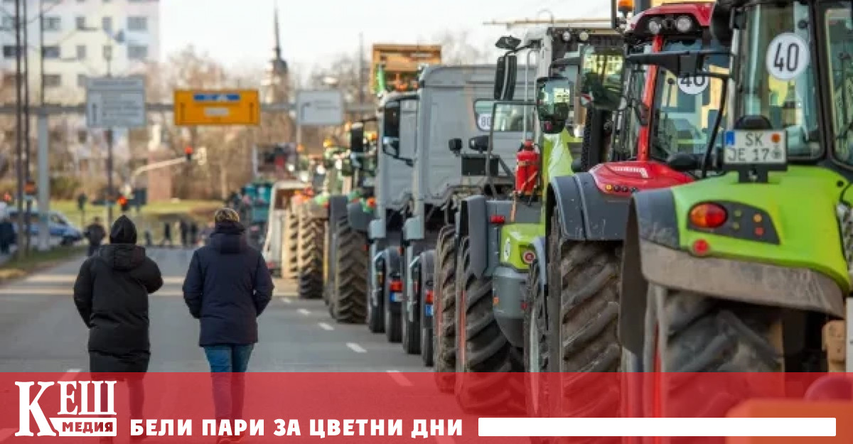 Безсрочни протестни действия обявиха и българските зърнопроизводители Селскостопанската протестна вълна