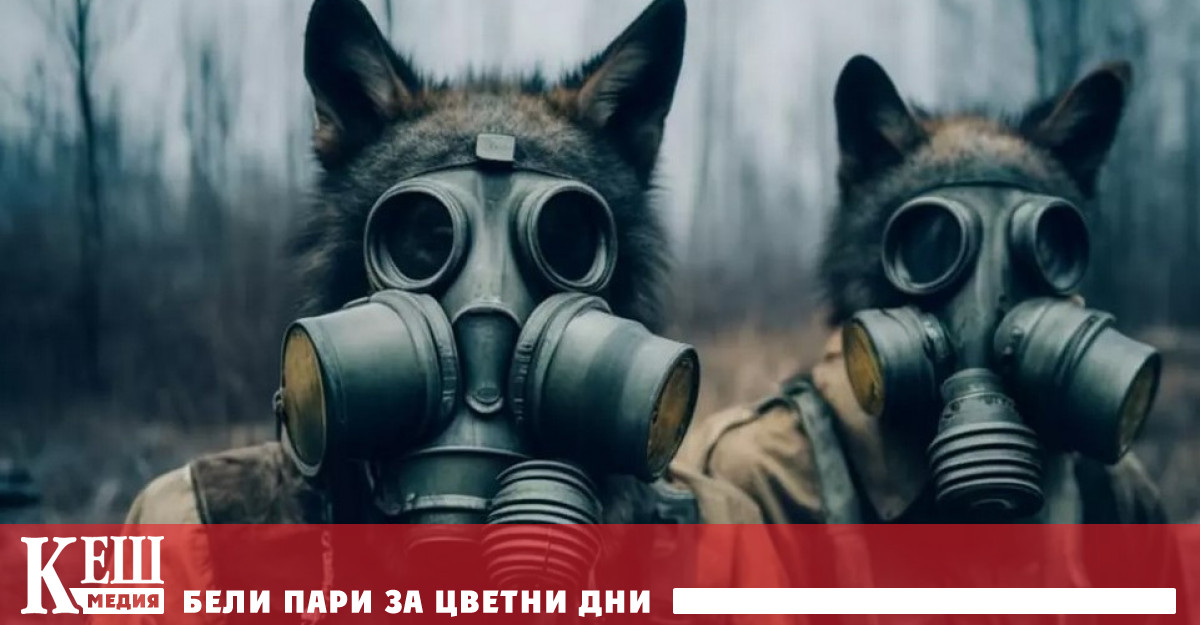 Вълците живеещи в чернобилската зона на отцепване могат да бъдат