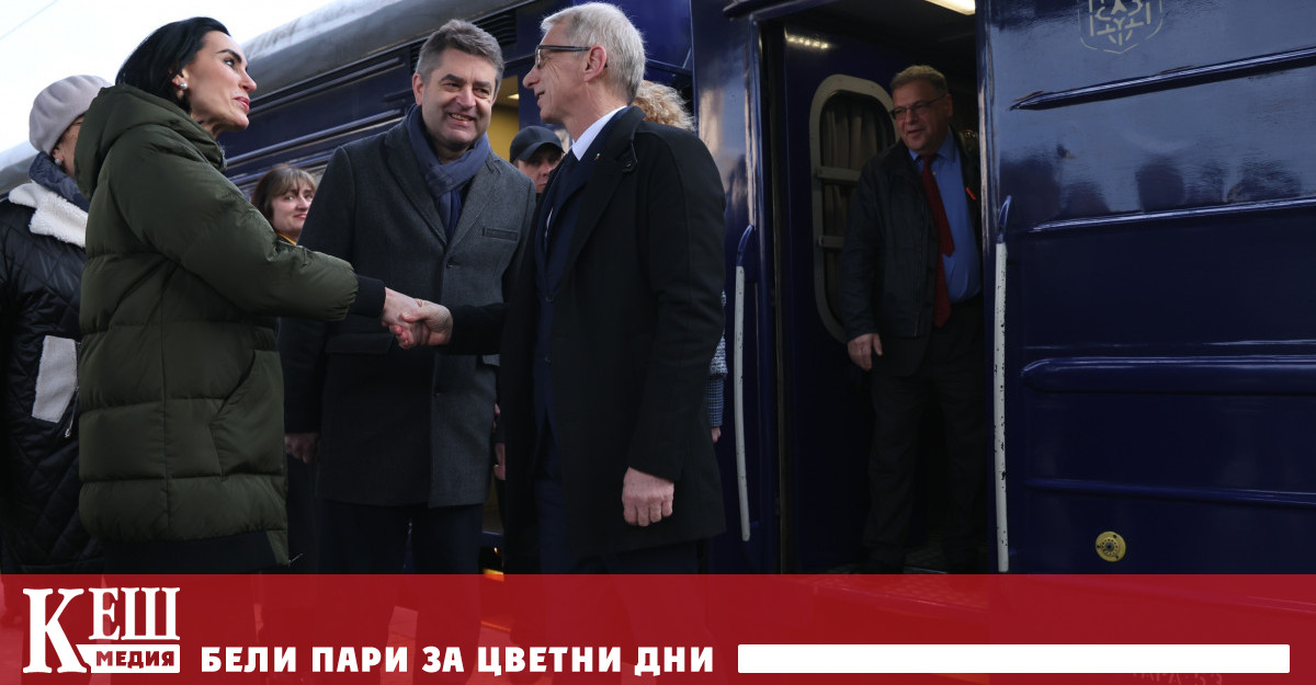 Министър председателят пристигна в украинската столица тази сутрин за да подчертае