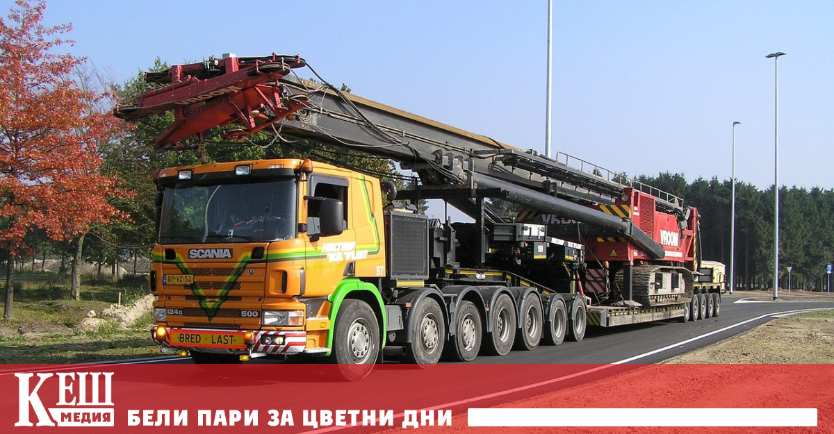 124 проверки на извънгабаритни тежки превозни средства извършиха мобилните екипи