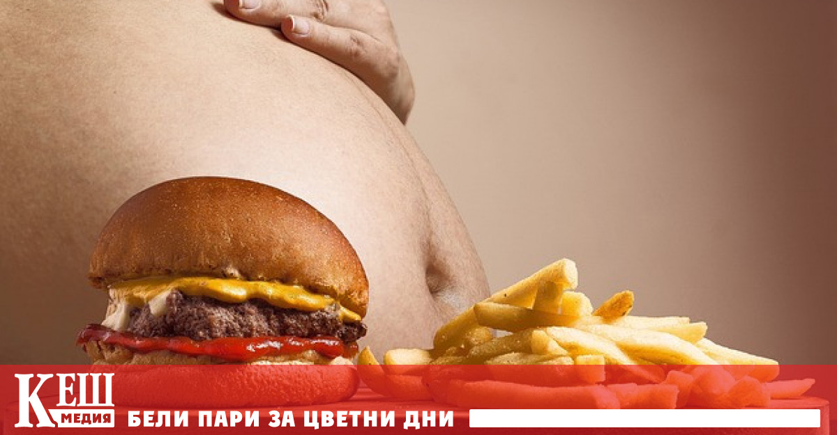 Броят на хората със затлъстяване тоест тези с индекс на