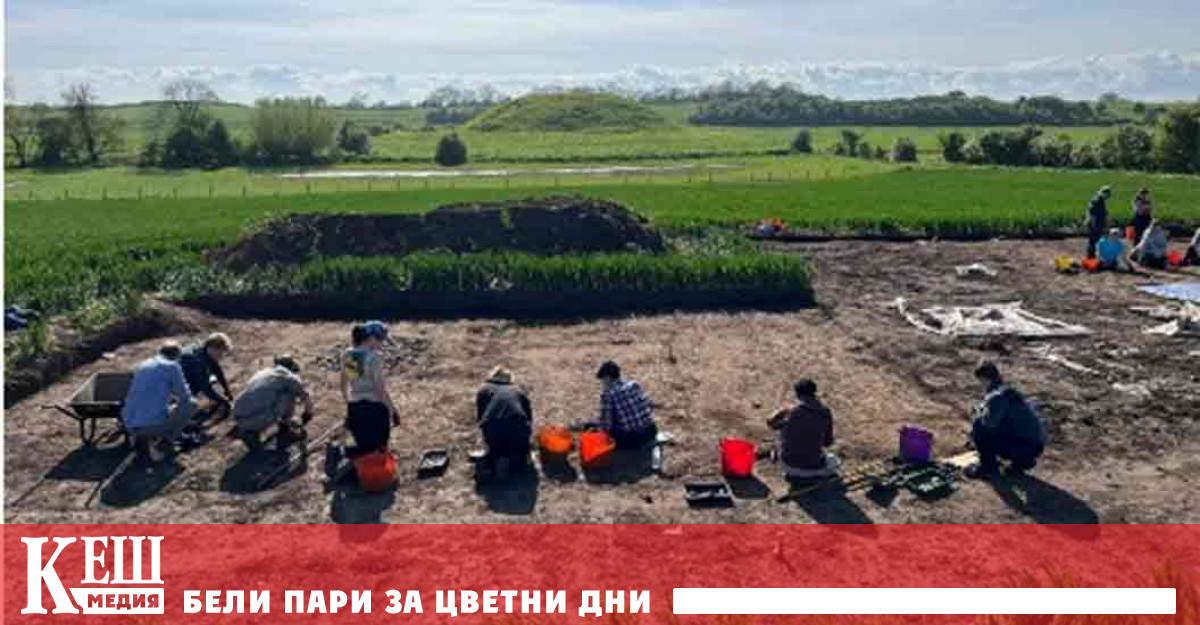 Археолози работещи с Университета на Йорк откриха древна средновековна структура