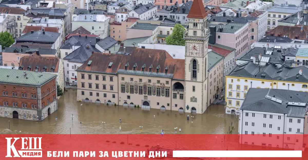 Ситуацията се влоши след мащабните наводнения в Южна Германия през