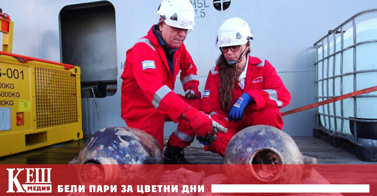 Подводен робот на компанията Energean която експлоатира редица дълбоководни находища