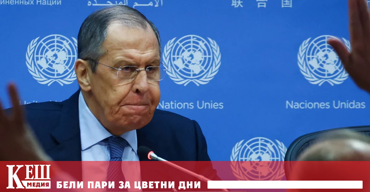 Изявленията му публикувани на сайта на Руското министерство на външните