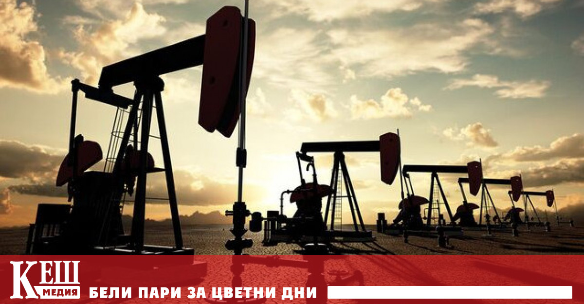 Броят на действащите сондажни установки за добив на петрол и