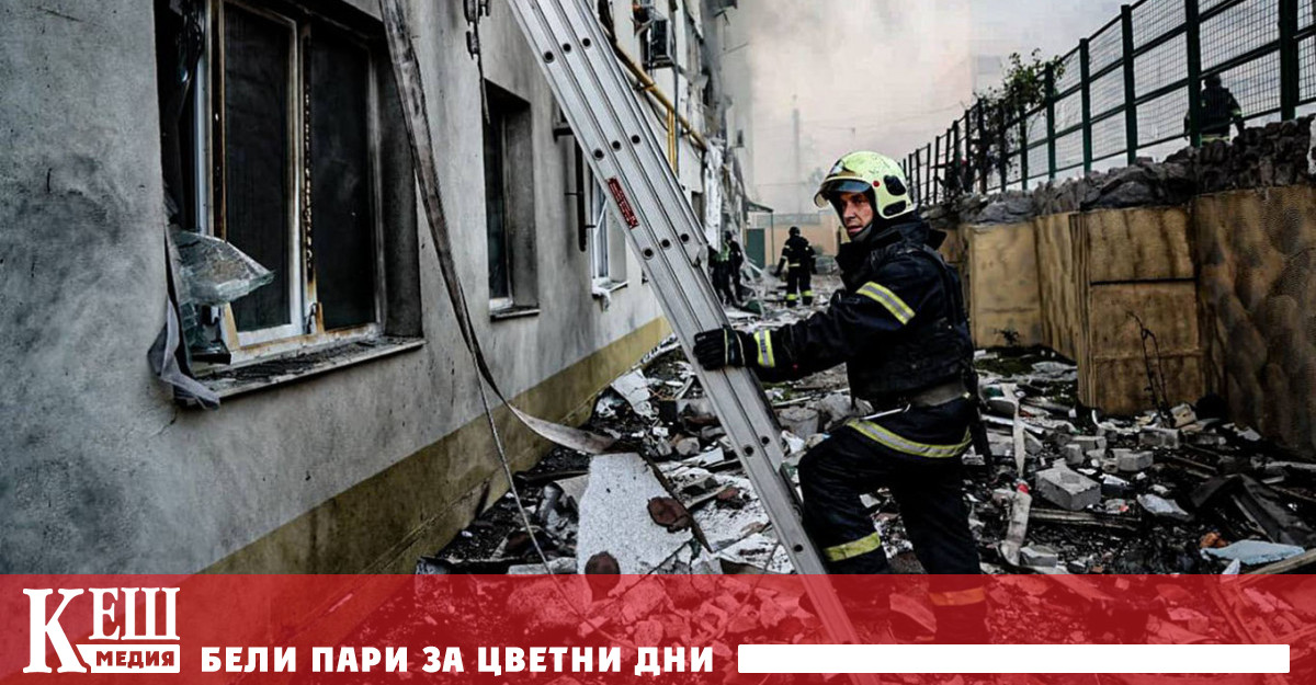 В резултат на бомбардировките над Харков в ранните часове на