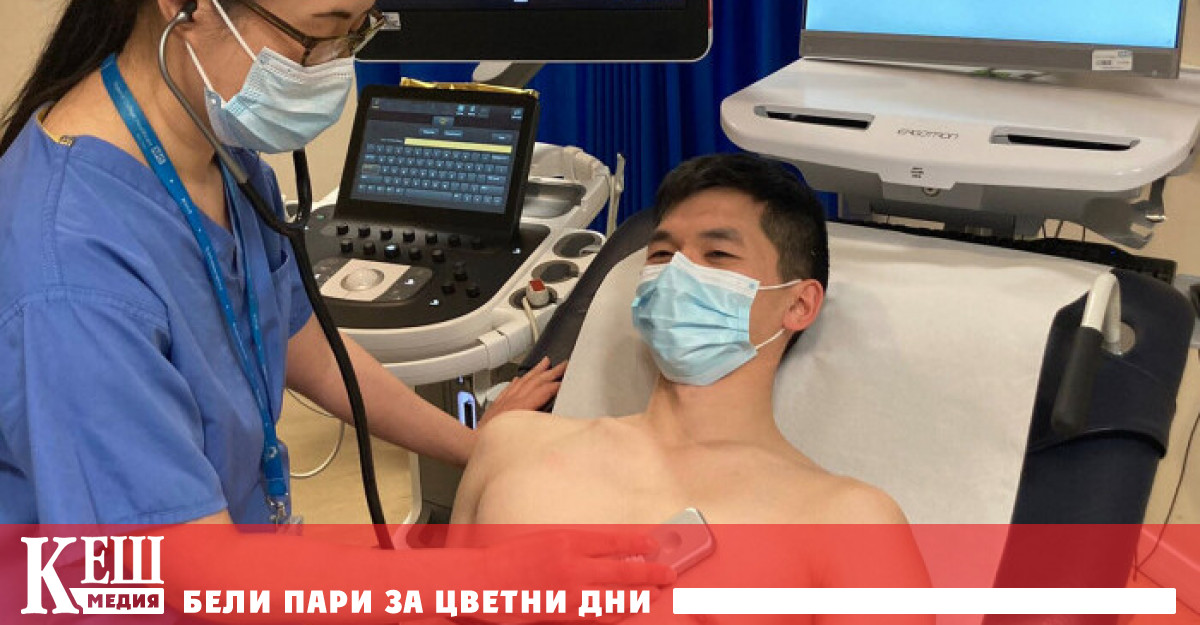 Едновременно с това апаратът прави бърза електрогардиограма ЕКГ Изобретен през