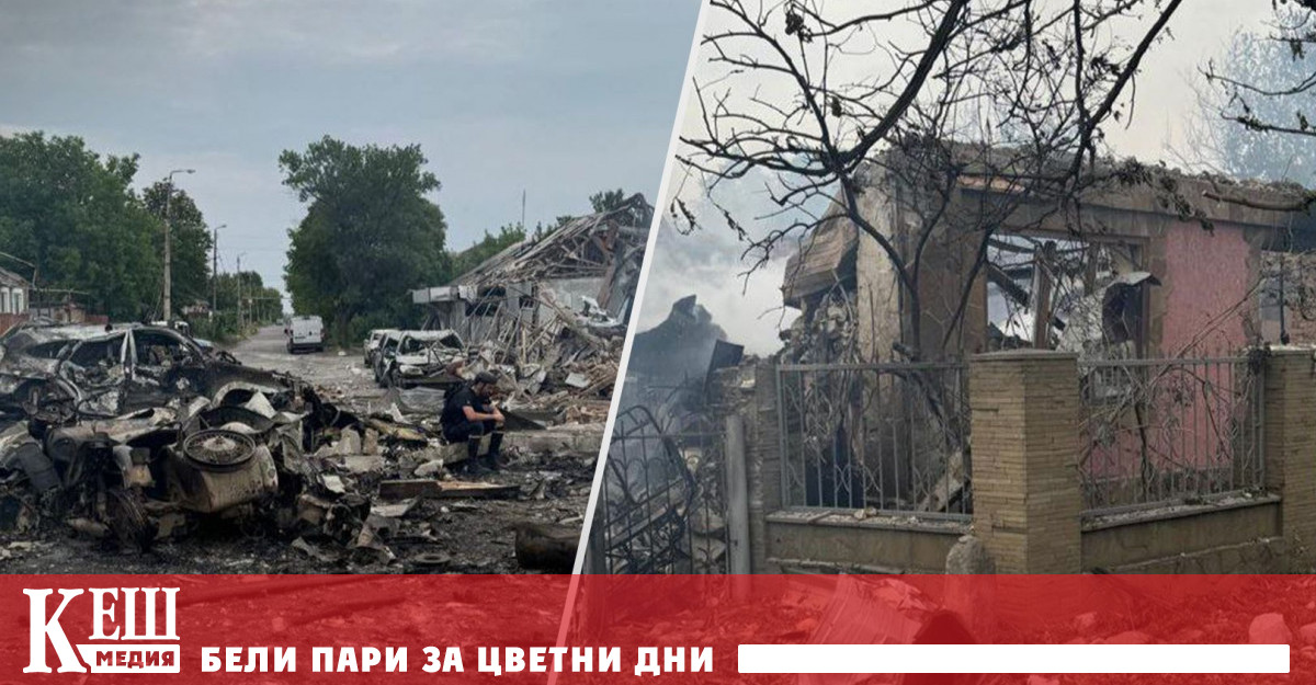 Днес в село Яровая Донецка област при руски удар с