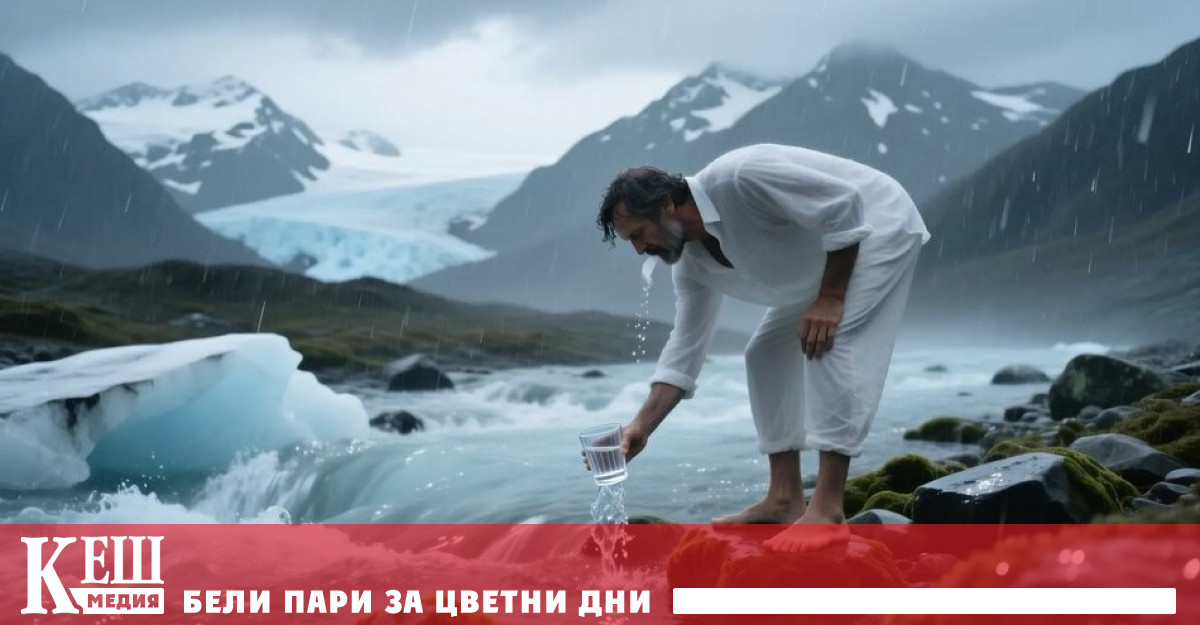 Всъщност както дъждовната така и ледниковата вода могат да бъдат