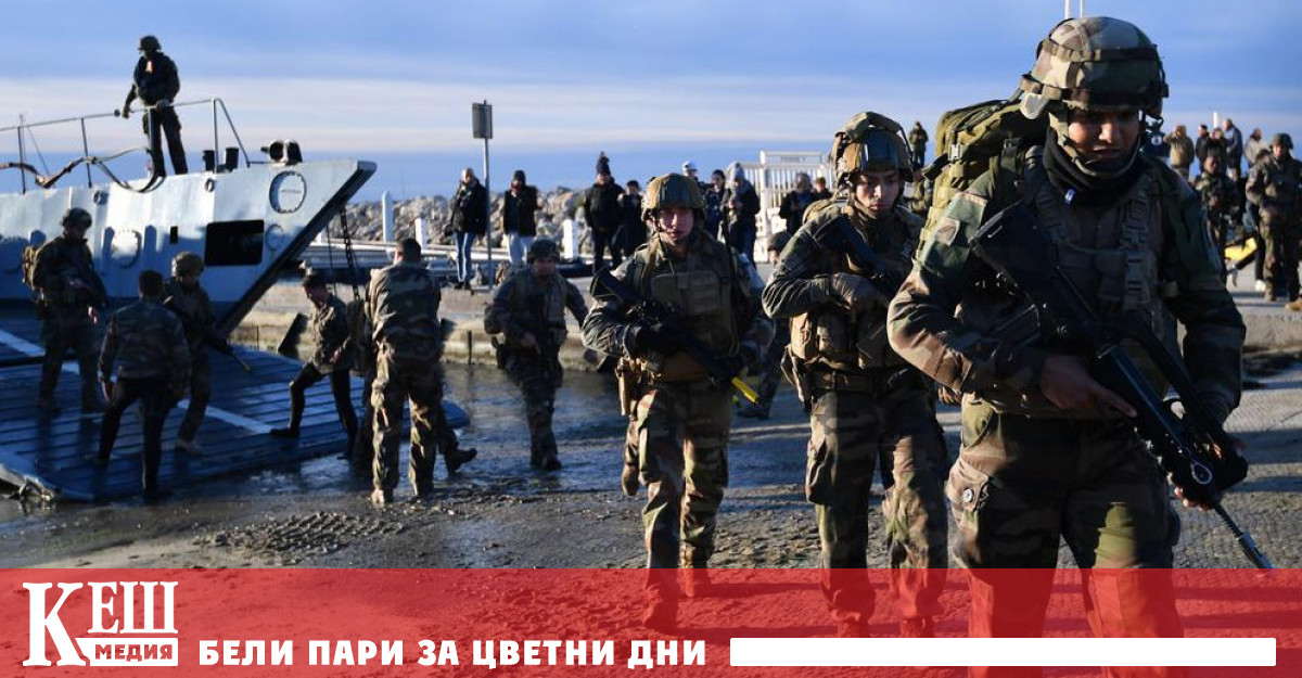 Учението обединява усилията на Франция и 24 съюзнически сили в