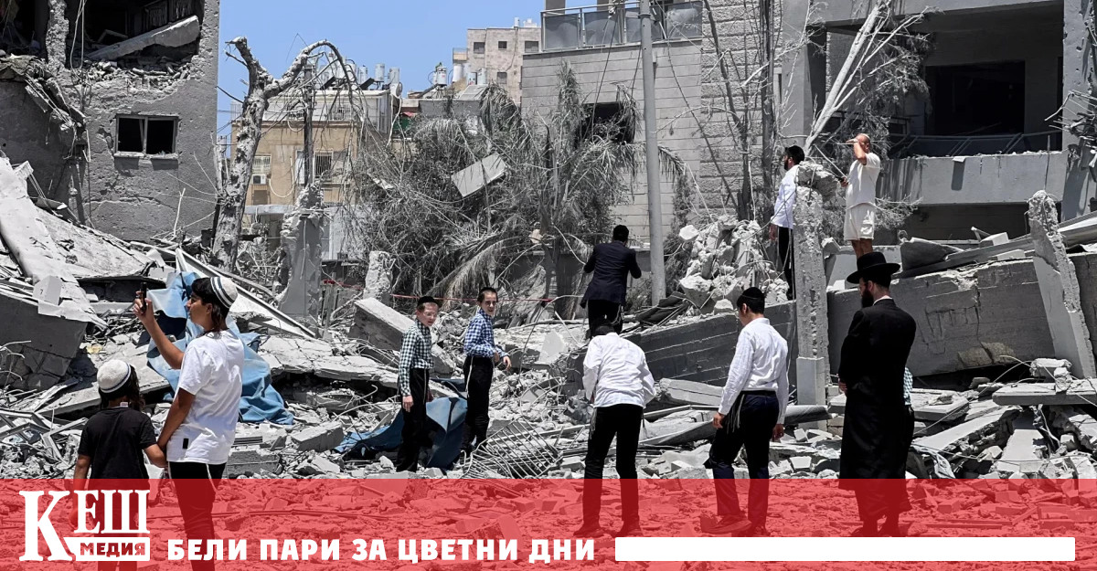 Това постави иранците в капан между падащите бомби и силите