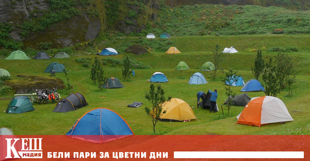 Създават се правила за разполагане на палатки, кемпери или каравани извън къмпингите
