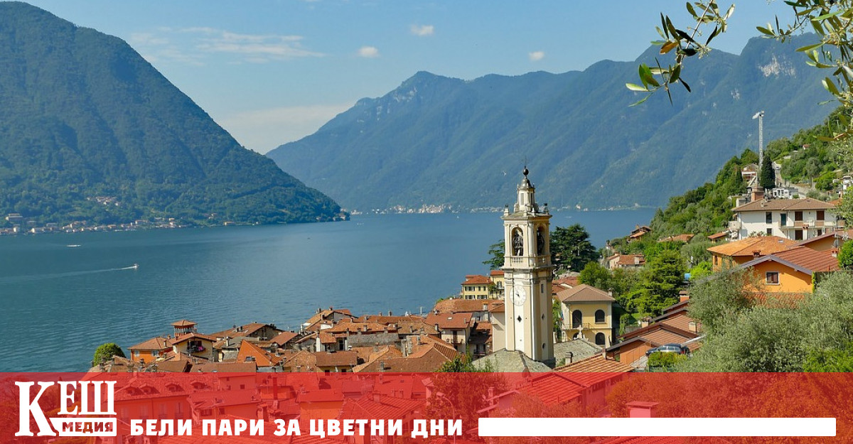 Изменението на климата: Емблематичното езеро Комо се топи с бързи темпове