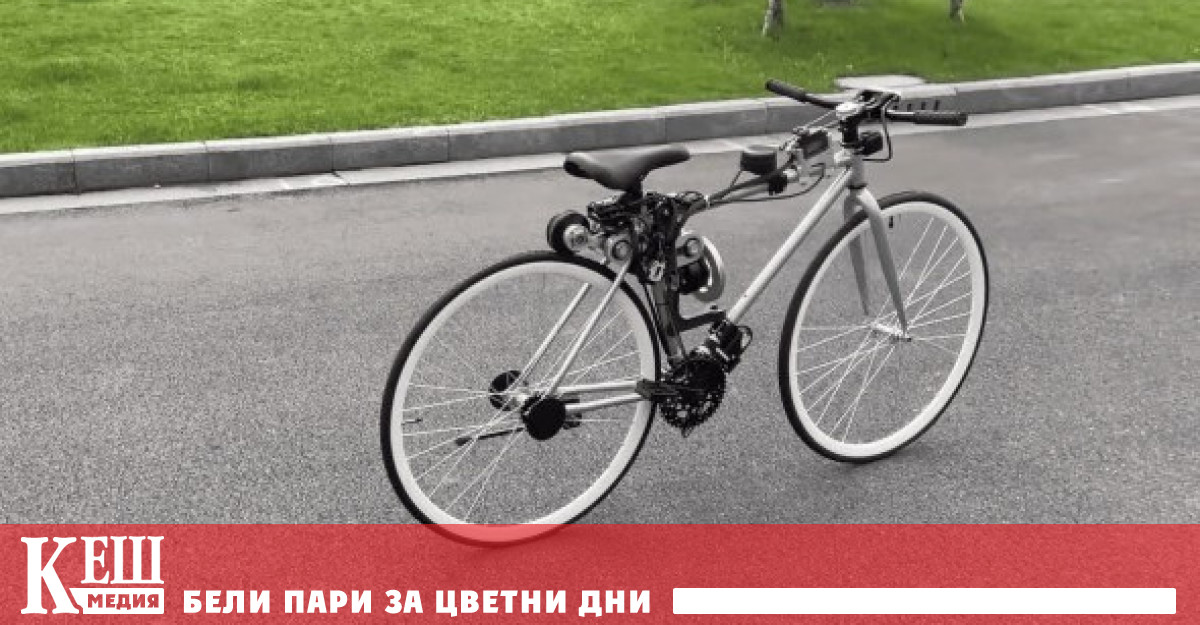 Екипът на Huawei създаде безпилотен велосипед