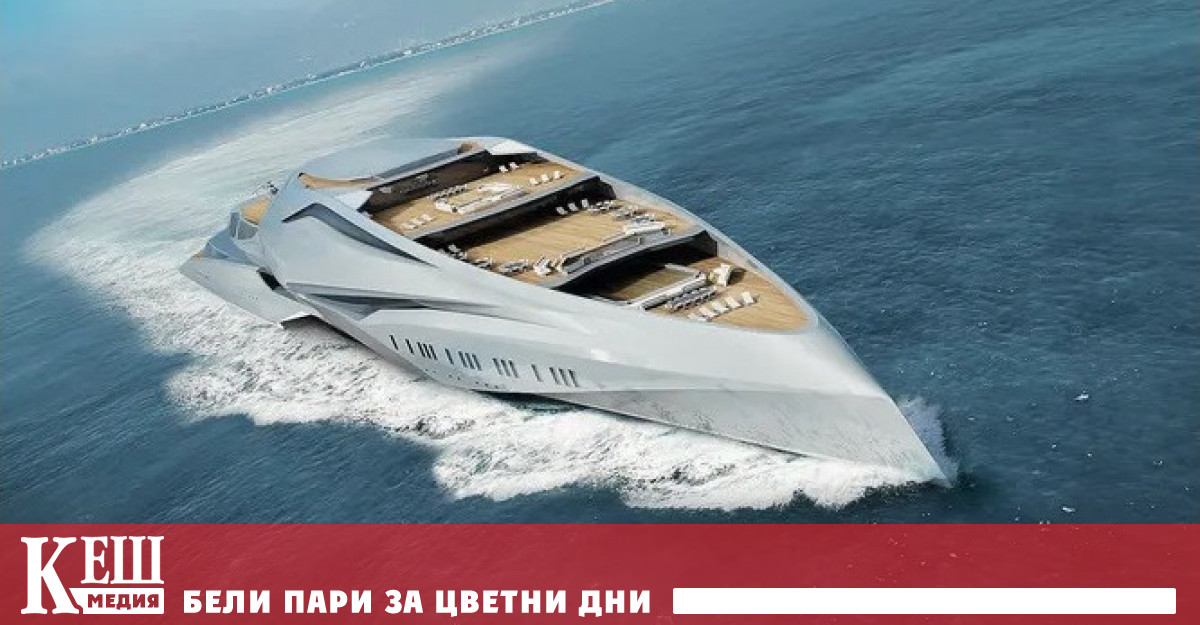 Играчка за милиардери: Как изглежда и колко струва най-голямата яхта в света