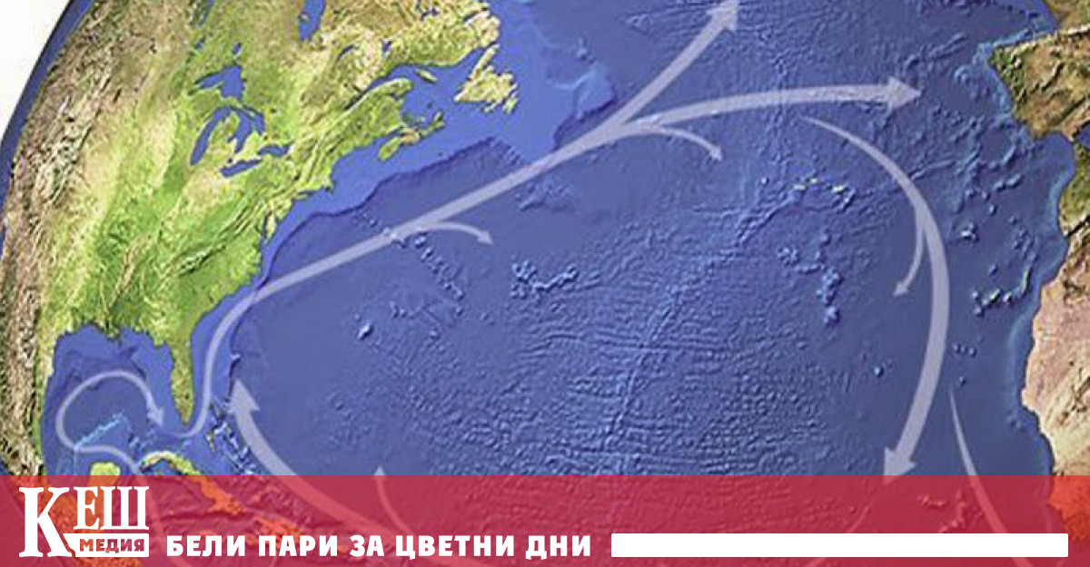 Гълфстрийм може да предизвика необратим колапс на планетата