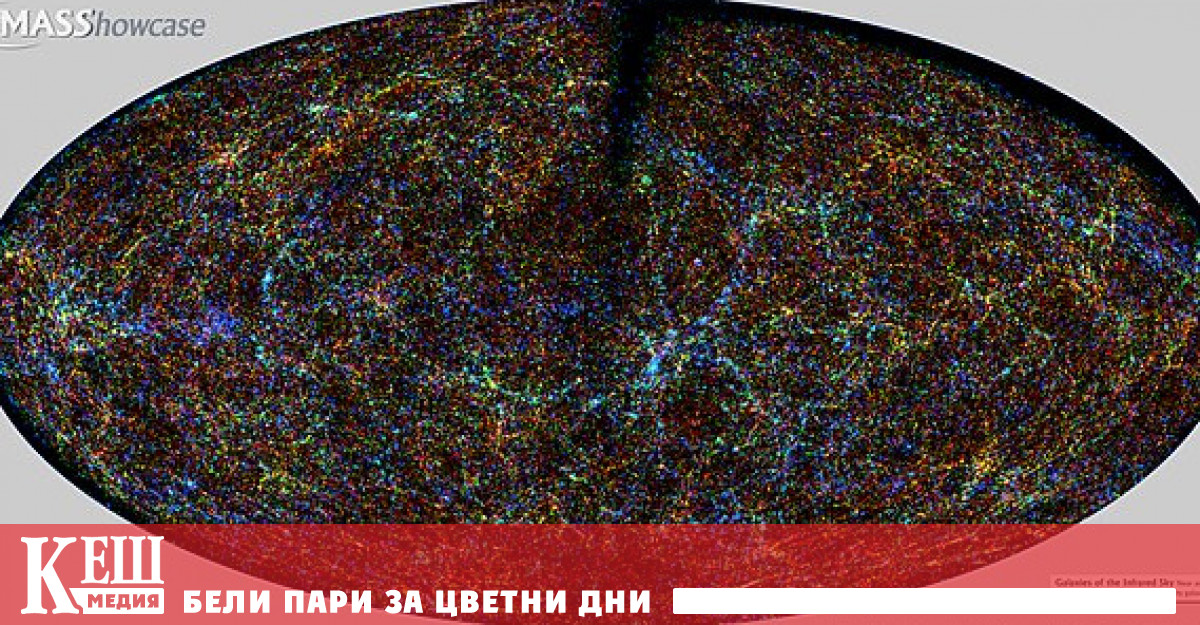 На края на пространството и времето случайно са открити две галактики