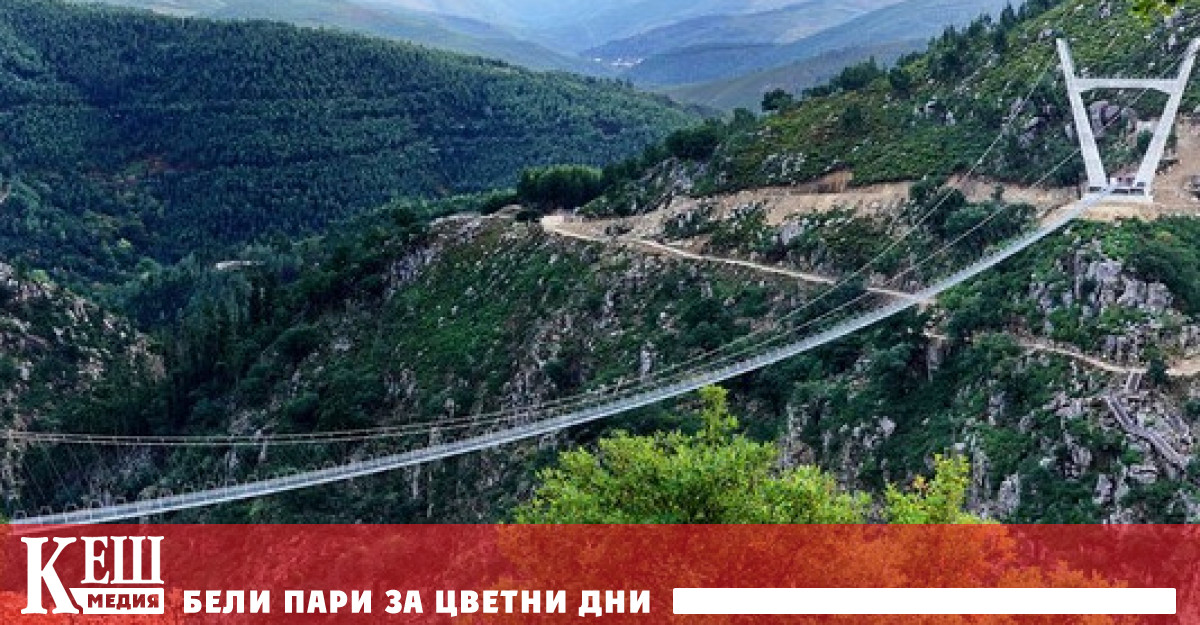 Aрока 516 - най-дългият висящ пешеходен мост в света