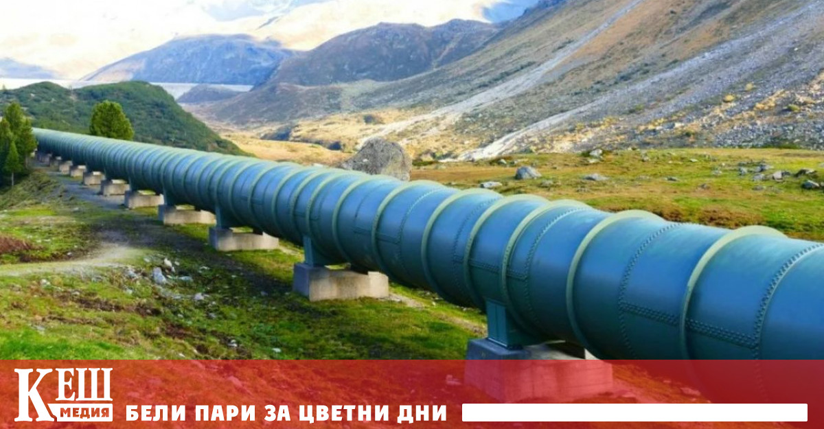 Цената на газа в Европа падна под 1000 долара