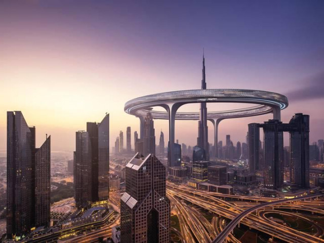 Защо на Арабските емирства им е нужен пръстеновиден небостъргач