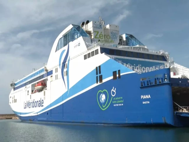 Първият в света „зелен” ферибот започна курсове между Марсилия и Корсика