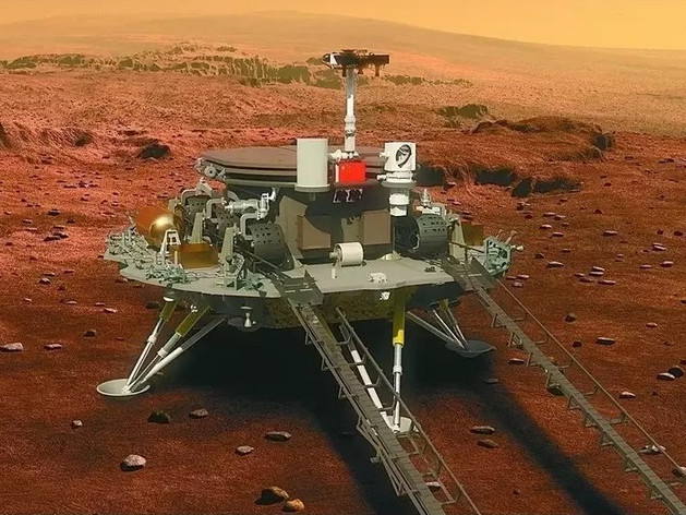 Снимки на NASA потвърдиха слуховете: китайският марсоход не се движи от месеци