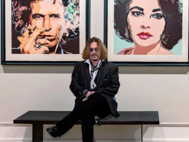 Джони Деп продаде втора колекция от собствени картини за над £4,5 милиона