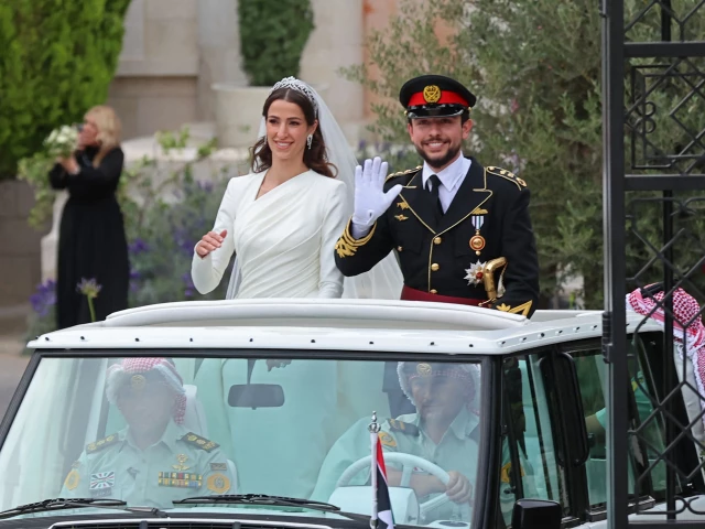 Кралската сватба в Йордания е събитието на седмицата за арабския свят