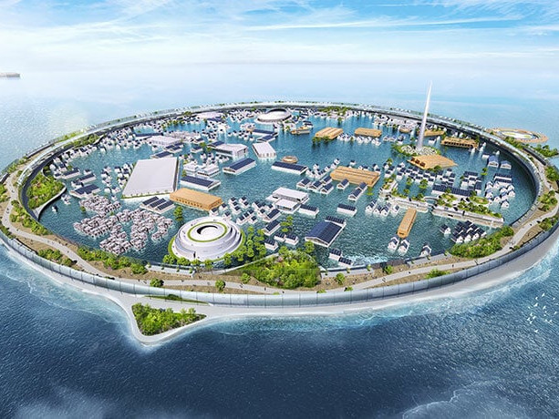 В Япония ще бъде изграден напълно автономен плаващ град за 40 000 жители