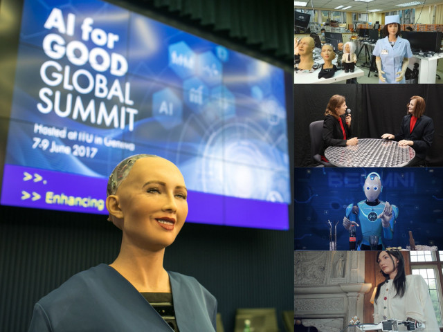 Хуманоидни роботи обясниха пред ООН как биха управлявали света