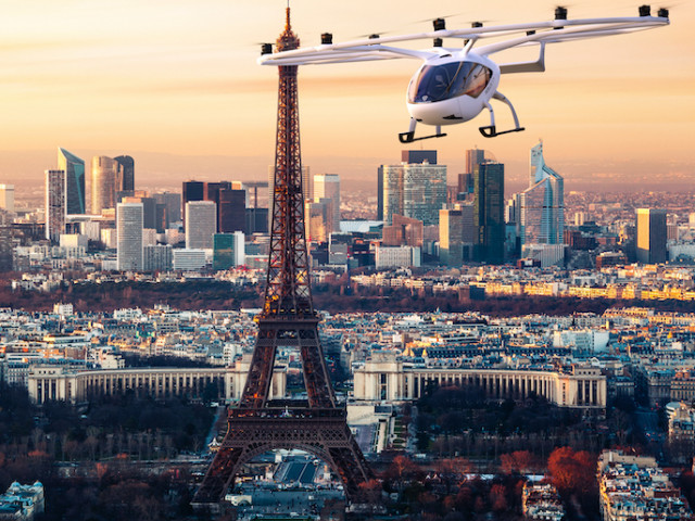 Кога ще летят  въздушни таксита над Париж?