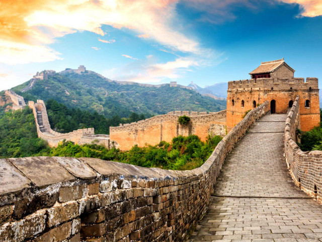 Дупка зейна във Великата китайска стена