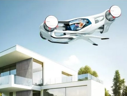 Представиха персонален аероавтомобил, летящ за сметка на бобини вместо витла