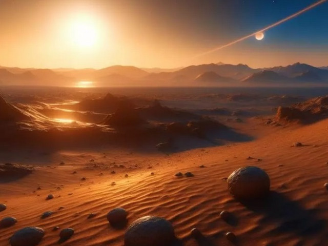 Откриха планета с дъжд от пясък