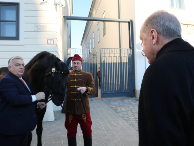 Ердоган подари на Орбан електрическа кола