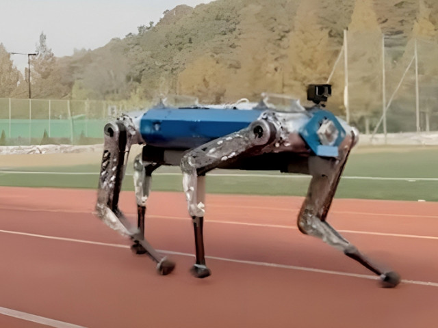 Корейското куче-робот HOUND постави рекорд  в бягането на 100 метра