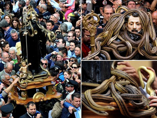 В Италия се подготвят за празника на змиите