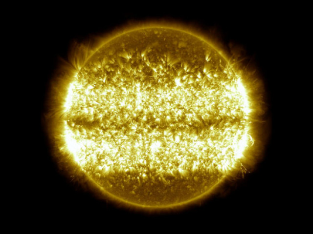 NASA показа 10 години от живота на Слънцето в едночасово видео