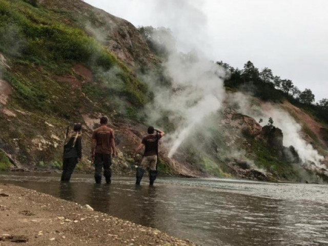 На Камчатка откриха уникален горещ извор