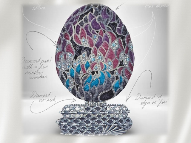 „Фаберже“ представиха уникално драконово яйце