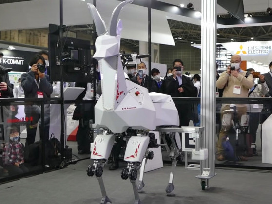 Робот-козел вместо мотоциклет от Kawasaki (видео)