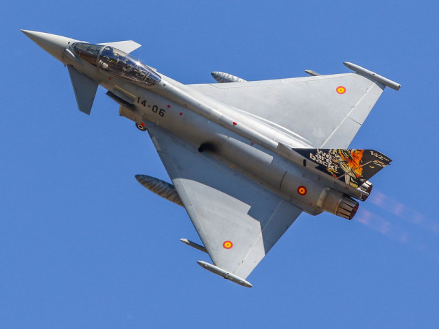 Испанските ВВС потвърдиха, че следващата седмица Eurofighters летят за България